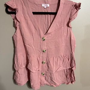 Pink Lily Short Sleeve Top
